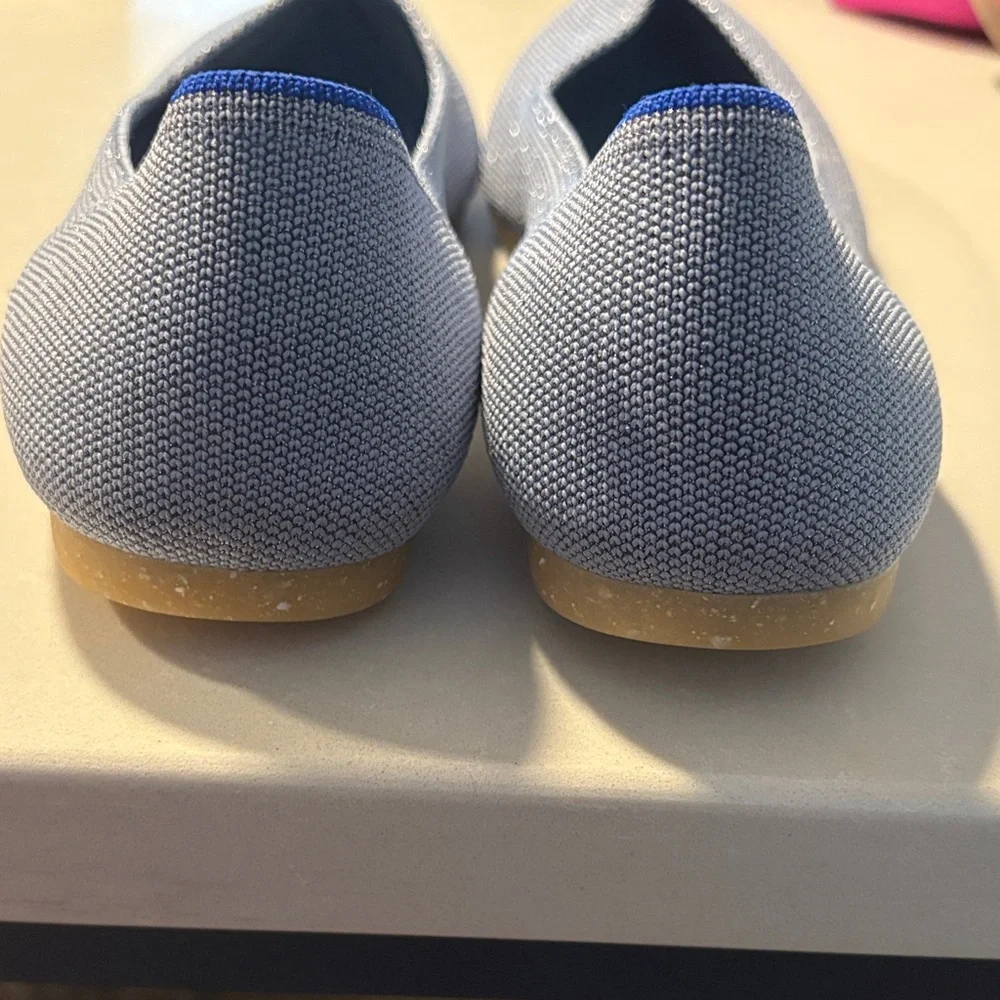 Rothy's Women's Light Blue Pointed Flats - Picture 6 of 7